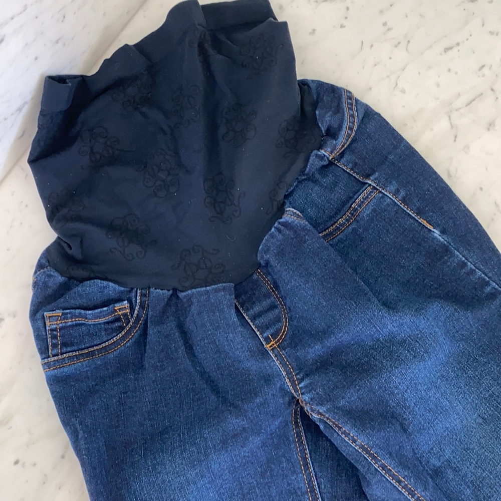 Maternity Jessica Simpson dark stretch jeans